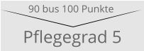 Pflegegrad 5 90 bus 100 Punkte